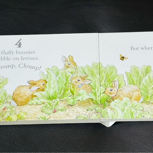 Peter Rabbit 🐰 Finger Puppet Book Baby Board Book - Picture 4 of 7
